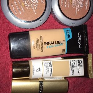 L’Oréal products $5 each or $18 for all never used
